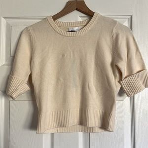 ✨ NWT ✨ Who What Wear Collection: Cuffed Crop Knit Top Size: M
